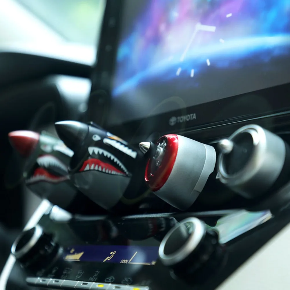 Car Air Freshener Rotating Propeller Automotive Air Outlet Fan Diffuser Automotive Fragrance Decoration For Most Cars Air Vent