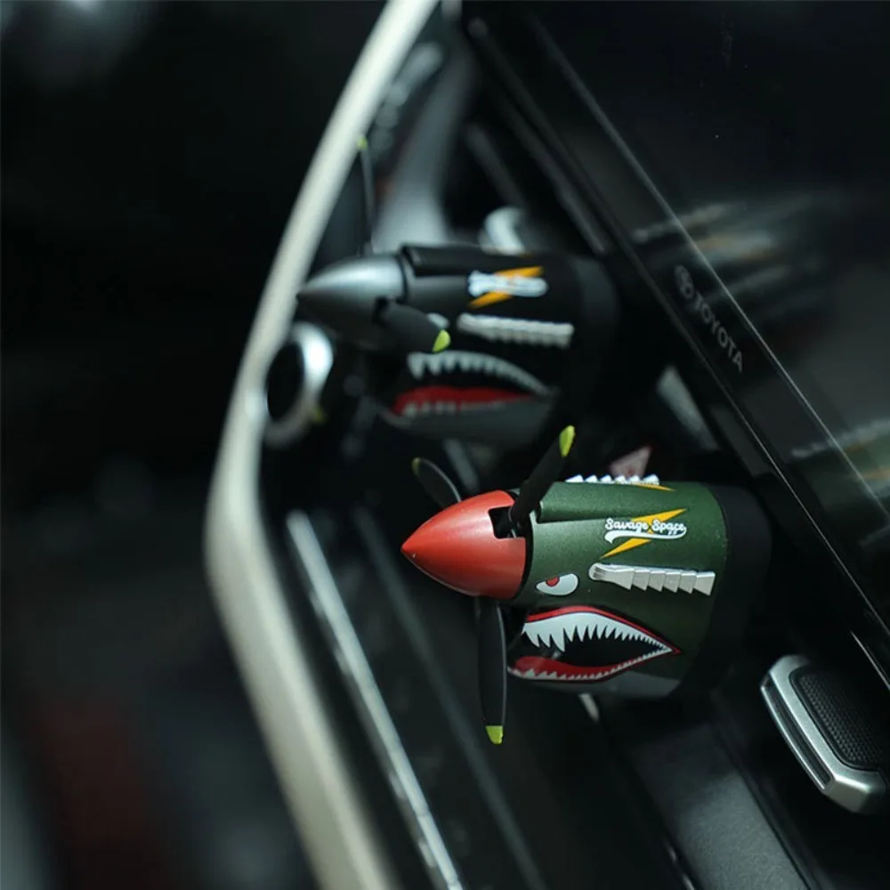 Car Air Freshener Rotating Propeller Automotive Air Outlet Fan Diffuser Automotive Fragrance Decoration For Most Cars Air Vent