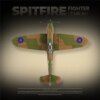 690-tdbuqy.jpg World War Army Military Soldiers SWAT UK: Spitfire Fighter F MK. la type Model Building Blocks Bricks Toys Gift