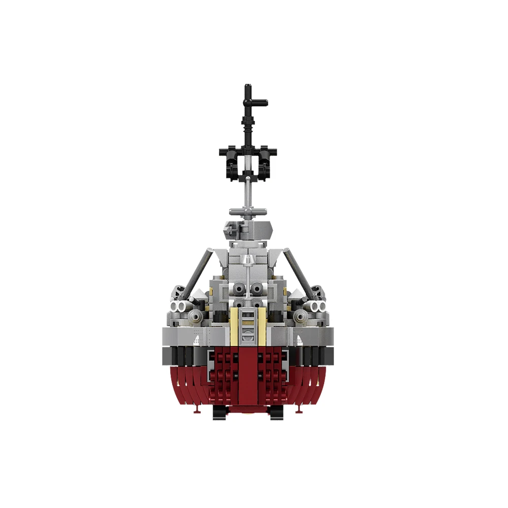 World War Army Military Soldiers KMS Bismarck Battleship Armored Vehicle Building Blocks Bricks Assembly Toys