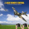 808-rvjwcc.jpg Spitfire RC Plane 2.4G 3CH Gyro Stabilizer Fixed Wing EPP Foam 400MM Wingspan Airplane RTF Fighter for Boys Children