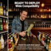 850-3hmp4r.jpg Mortar Beer Bottle Opener Tactical Cap Launcher Hands Free Push Down Fun Cap Launching Game For Home Bar Party Game Night